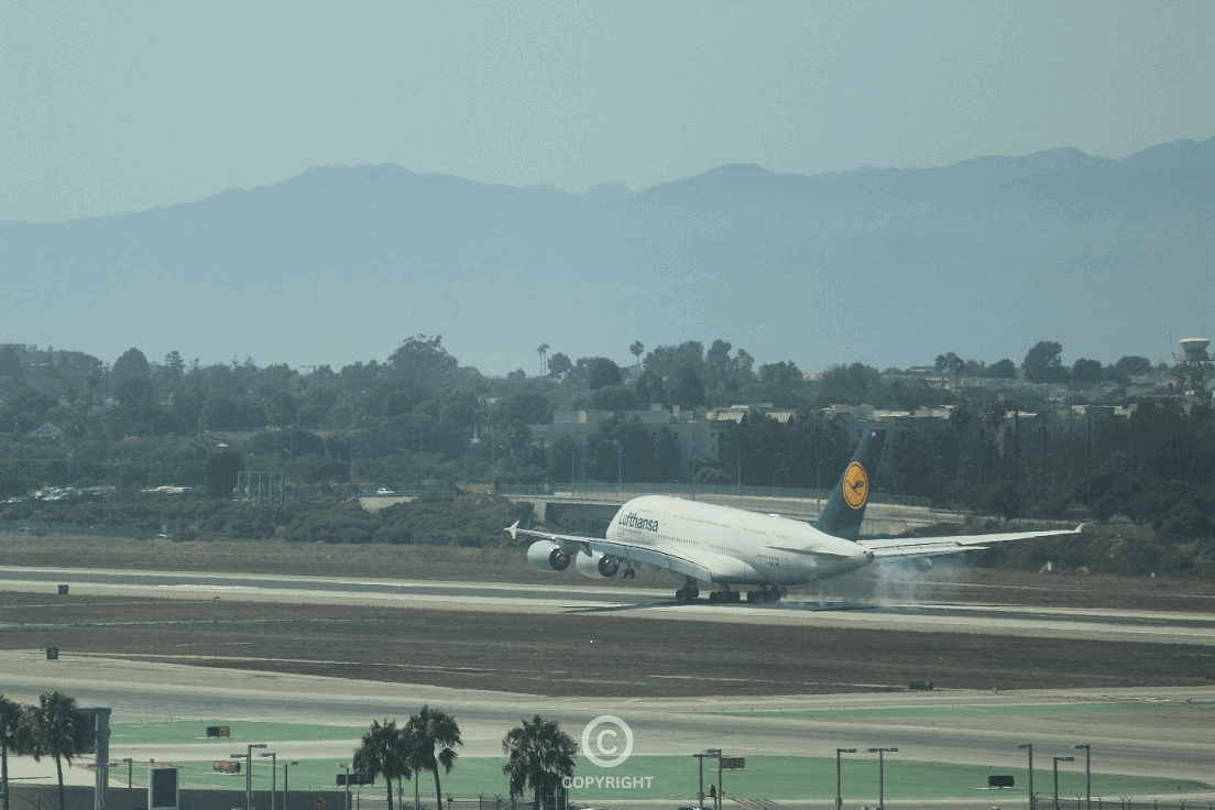 A powerful aircraft descends onto the runway—. A symbol of precision, control, and the final approach to success. A powerful aircraft descends onto the runway—. A symbol of precision, control, and the final approach to success.