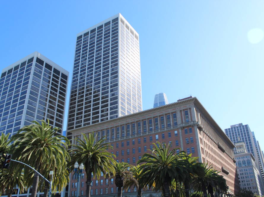 Skyscraper building use to illustrate a playbook of how Amazon stacked customer centric approaches can be used by SME Founders to help grow their business