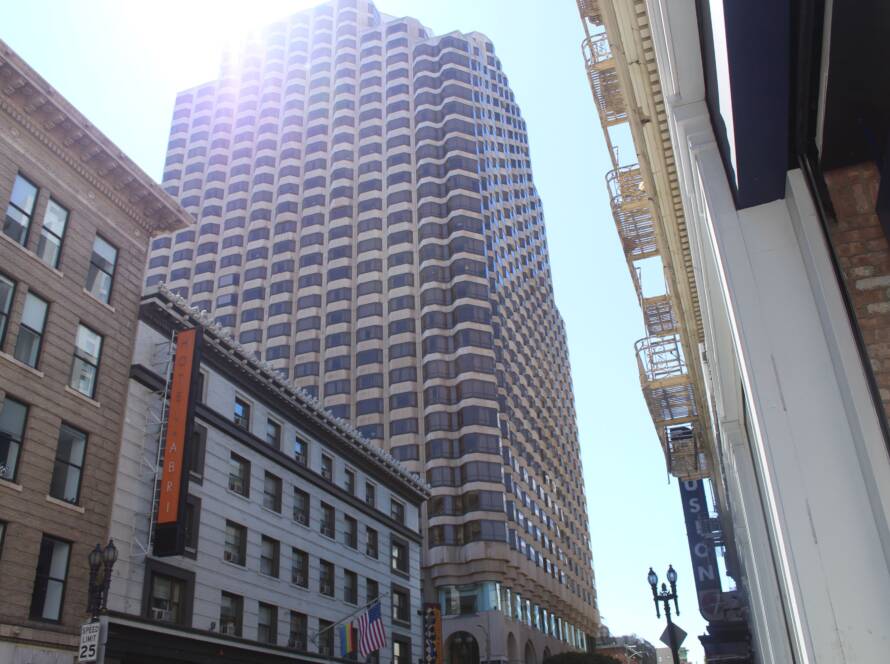 High-rise building with dynamic architecture symbolizing SME growth and strategic elevation.