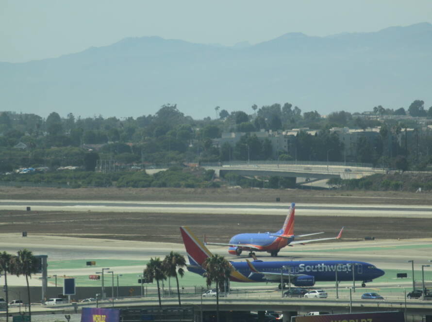 Two Southwest Airlines aircraft on the tarmac symbolising SME strategic pivots, momentum and multi layer execution in WK3 PUR Gum.